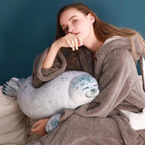 YesWeTrend™ Fluffy Plush Seal Pillow