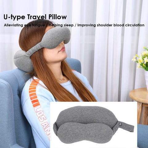 NeckValve™ Travel Neck Pillow